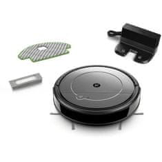 IROBOT iRobot R113840, vysávací robot Roomba Combo 2 v 1, dokovací stanice, 3 režimy úklidu, 450 ml nádoba, 300 ml nádržka na vodu