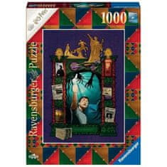 Ravensburger HARRY POTTER, Puzzle 1000 dílků, Harry Potter a Fénixův řád (kolekce Harry Potter MinaLima), Ravensburger