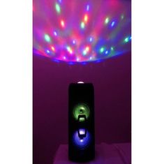 VERVELEY INOVALLEY KA112BOWL, Bluetooth světelný reproduktor 600W, funkce karaoke, 2 reproduktory, LED kaleidoskopová koule, port USB