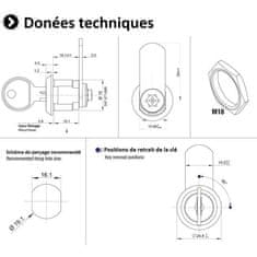 VERVELEY Poštovní schránka MEISTER 19 mm