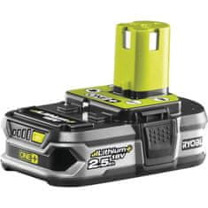 RYOBI 18V lithium-iontová baterie RYOBI OnePlus RB18L25G s kapacitou 2,5 Ah