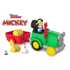 VERVELEY Mickey, Traktor s přívěsem, 1 figurka 7,5 cm a příslušenství, Hračka pro děti od 3 let, MCC05