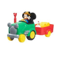 VERVELEY Mickey, Traktor s přívěsem, 1 figurka 7,5 cm a příslušenství, Hračka pro děti od 3 let, MCC05