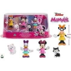 VERVELEY Minnie, Box 5 kloubových figurek 7,5 cm, 5 sběratelských figurek, Hračka pro děti od 3 let, MCN19