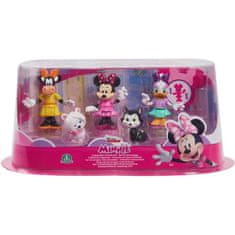 VERVELEY Minnie, Box 5 kloubových figurek 7,5 cm, 5 sběratelských figurek, Hračka pro děti od 3 let, MCN19