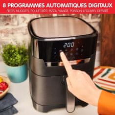 Moulinex MOULINEX EZ505810 Easy Fry & Grill Digit Air Fryer + Grill 2 v 1, 4,2 l, 8 automatických programů, nastavitelná teplota, časovač