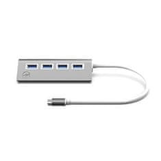 VERVELEY Mobility Lab, ML311821, Rozbočovač USB-C válec 4 porty USB 3