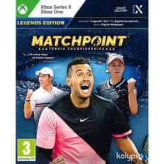 VERVELEY Matchpoint, Tennis Championships Legends Editions Hra pro Xbox Series X / Xbox One