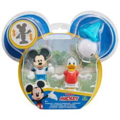 VERVELEY Mickey, 2 kloubové figurky 7,5 cm s příslušenstvím, fotbalová tématika, hračka pro děti od 3 let, MCC042