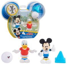 VERVELEY Mickey, 2 kloubové figurky 7,5 cm s příslušenstvím, fotbalová tématika, hračka pro děti od 3 let, MCC042