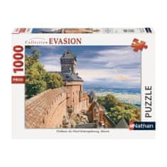 VERVELEY Nathan, Puzzle 1000 dílků, Château du Haut-Koenigsbourg, Alsasko