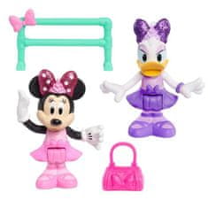 VERVELEY Minnie, 2 figurky 7,5 cm s doplňky, motiv baletky, Hračka pro děti od 3 let, MCN172