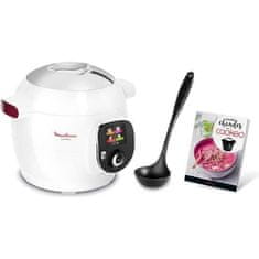 Moulinex MOULINEX YY4405FB Cookéo Smart Multicooker + 6 l 100 van Recepty a kuchařka v balení, bílá barva