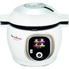 Moulinex MOULINEX CE851A10 COOKEO + 6 l Smart Multicooker, 150 předprogramovaných receptů, průvodce krok za krokem, bílý