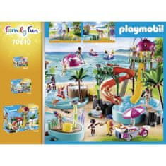 Playmobil PLAYMOBIL, 70610, Bazén s vodními tryskami