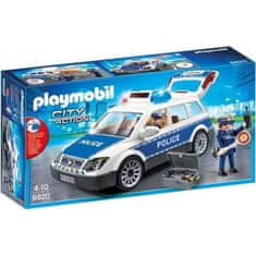 shumee PLAYMOBIL 6920 - City Action - Policejní auto s lucernou a sirénou