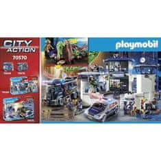 VERVELEY PLAYMOBIL 70570 Policista s vozíkem a zlodějem na motorce