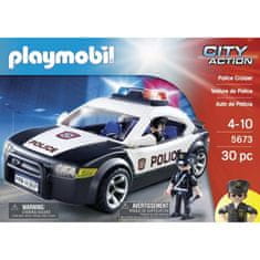 Playmobil PLAYMOBIL, 5673, Policejní auto