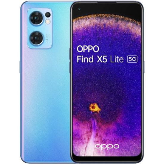 Oppo OPPO Find X5 Lite 5G 8GB RAM + 256GB Blue