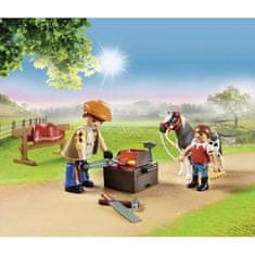 VERVELEY PLAYMOBIL, 70518, Kovář a vozidlo