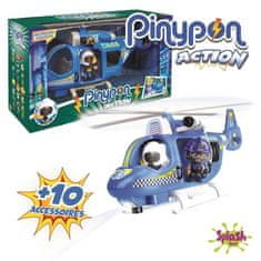 VERVELEY Pinypon Action, Policejní vrtulník, 1 figurka v balení