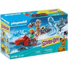 VERVELEY PLAYMOBIL, 70706, SCOOBY-DOO se sněžným strašidlem