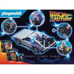 Playmobil PLAYMOBIL 70317, Návrat do budoucnosti, DeLorean, novinka pro rok 2020