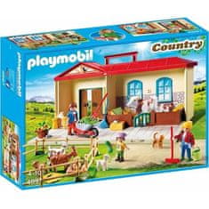 VERVELEY PLAYMOBIL 4897, Země, Přenosná farma, Exkluzivně na Cdiscount