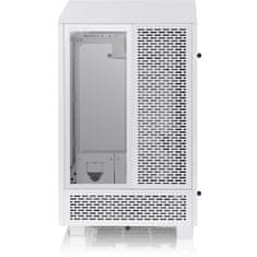 Thermaltake PC skříň, THERMALTAKE, The Tower 100, Skříň bez zdroje, Mini tower, Formát Mini-ITX, Bílá (CA-1R3-00S6WN-00)