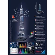 Ravensburger RAVENSBURGER 3D puzzle Empire State Building Night Edition 216ks