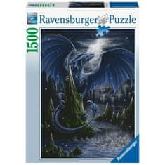 Ravensburger Ravensburger, Puzzle 1500 prvků, Modrý drak