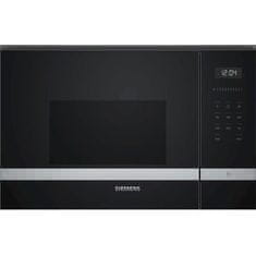 Siemens SIEMENS BF555LMS0 Vestavný mikrovlnný gril, 25L, 900W, Příkon: 1450W