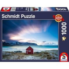 VERVELEY Puzzle Chata na pobřeží Atlantiku, 1000 dílků