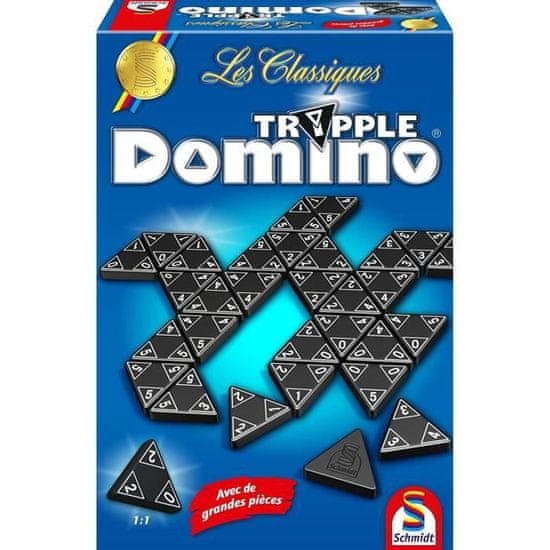 VERVELEY SCHMIDT I SPIELE Stolní hra, Klasika, Trojité domino, Classic line