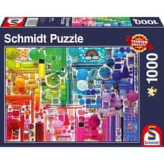 VERVELEY Puzzle, SCHMIDT SPIELE, Duhové barvy, 1000 dílků