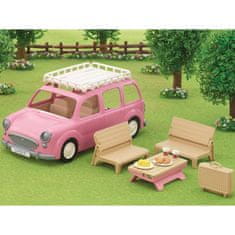 VERVELEY Růžový minivan a pikniková sada