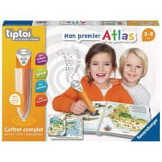 Ravensburger RAVENSBURGER, Kompletní sada interaktivních čteček + kniha Atlas Tiptoi