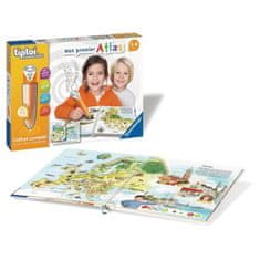 Ravensburger RAVENSBURGER, Kompletní sada interaktivních čteček + kniha Atlas Tiptoi