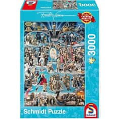 VERVELEY Puzzle Hollywood XXL, 3000 dílků