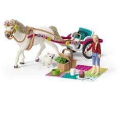 VERVELEY SCHLEICH, 42467, Caleche pro jezdeckou show