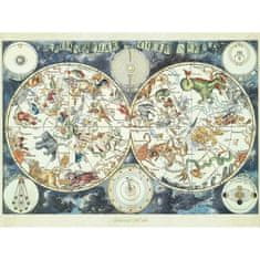 Ravensburger Puzzle 1500 p, Mapa světa fantasy zvířat