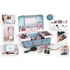 Smoby Smoby, My Beauty Vanity, Dětský kosmetický box, kadeřnictví + nehty + make-up, 13 doplňků