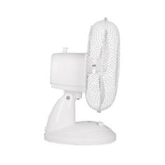 OCEANIC Stolní ventilátor OCEANIC, 30W, průměr 23 cm, 2 rychlosti, oscilační, bílý