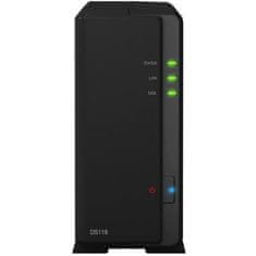 Synology SYNOLOGY, Úložný server (NAS), DS118, 1 rack, holá kovová skříň