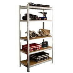 VERVELEY SODIAC Heavy Duty Storage Shelf, 5 polic, 150 kg na polici, 180 x 90 x 40 cm