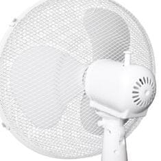 OCEANIC Stojanový ventilátor OCEANIC, 45W, Průměr 40 cm, Nastavitelná výška, Oscilace, Bílý