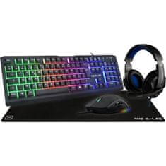 VERVELEY THE G-LAB Gamer Pack / herní kombinace, Keyz 160 FR, Kult 170, Korp 100, PadXXL, FR