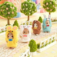 VERVELEY Sylvanian Families, Dětské duo v kostýmech králíka a psa