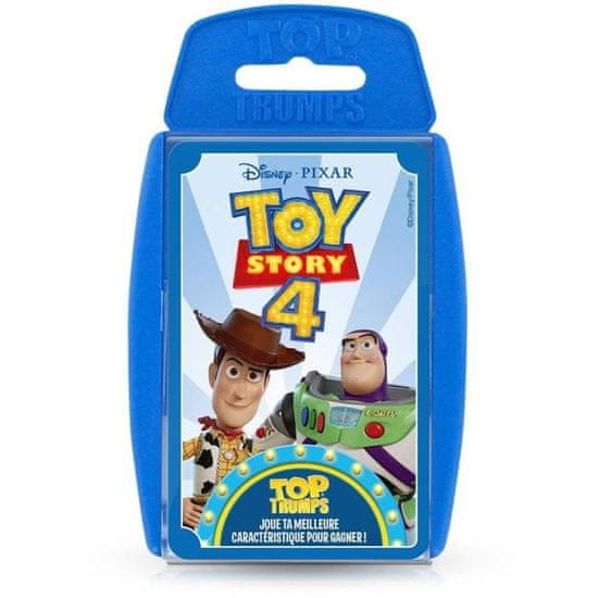 VERVELEY TOP TRUMPS, Toy Story 4, Karetní hra, francouzská verze