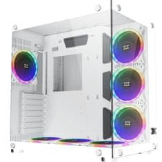 shumee XIGMATEK Aquarius Plus Arctic ARGB (White) - Pouzdro bez zdroje - Mid tower - ATX formát